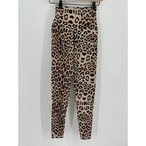 Booty By Brabants‎ Legging High Rise Women Cheetah Leopard One Size